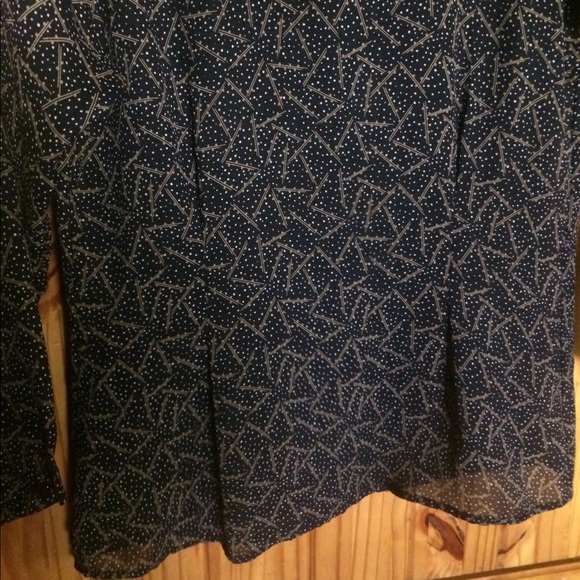 Vintage 80’s Shear Diversity Blouse - Picture 3 of 9